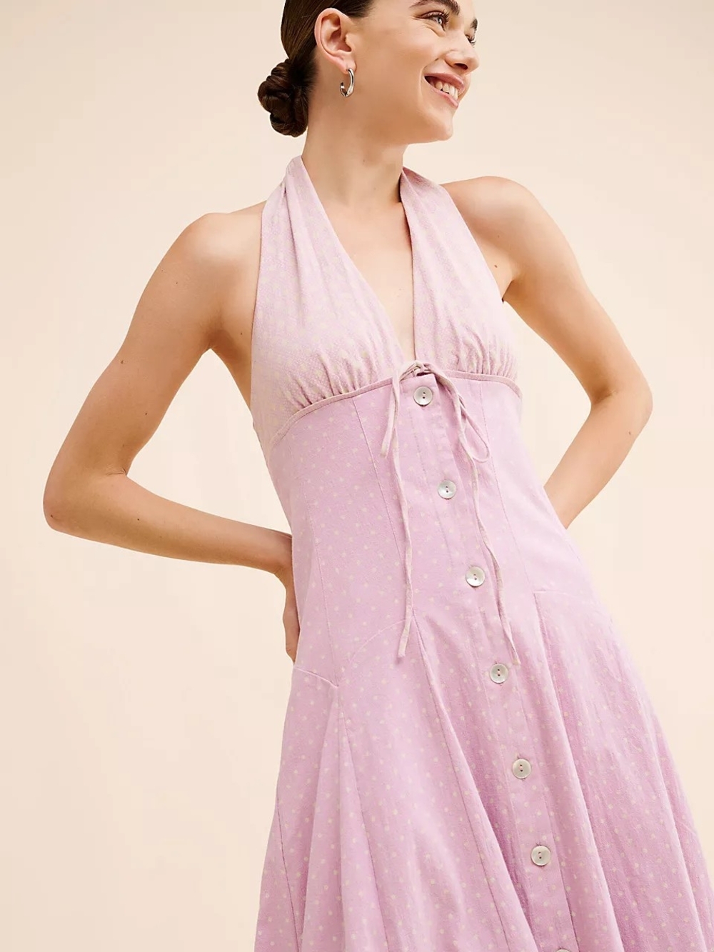 Stelladonna Midi Dress Free People Xs